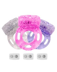 Anel peniano com vibrador