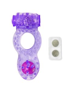 Anel Peniano com vibrador e pérola 1