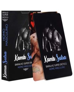 Baralho Kama Sutra Super Herótico GAY 52 cartas